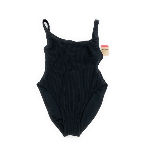 Reebok Swim Reebok Ribbed One Piece Swimsuit Large New Poshmark